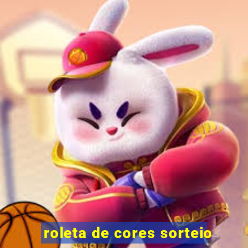 roleta de cores sorteio